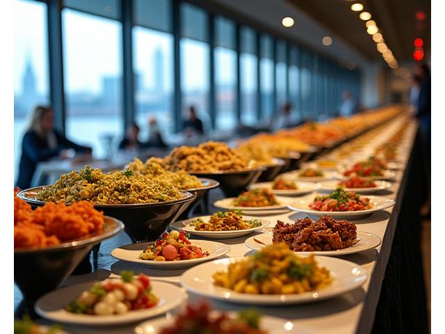 Catering for bedriftskonferanse på Aker Brygge