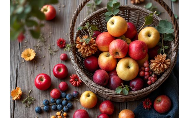 Hardangerfjord Harvest sesongmiddag med lokal frukt og fjellprodukter