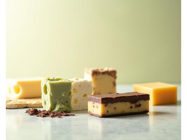 Produktbilder av gourmetsjokolade i elegant emballasje, skarpt fokusert mot en nøytral, men teksturert bakgrunn, perfekt for nettbutikk.