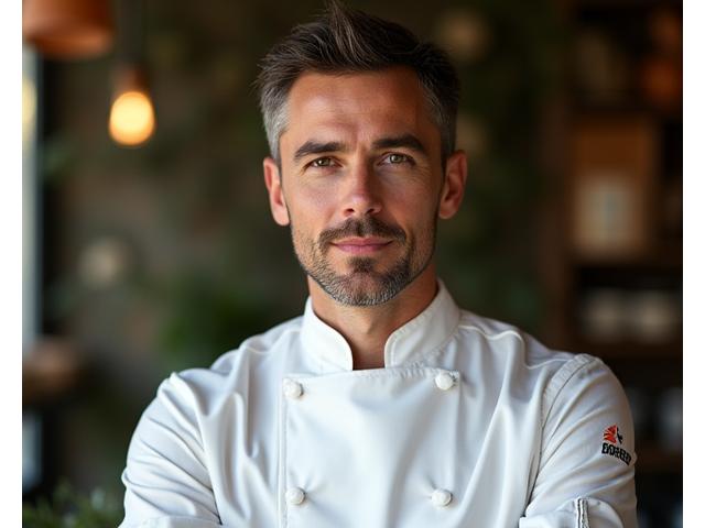 Portrett av kokk Marco Rossi